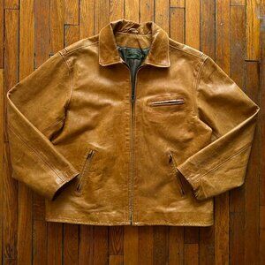 Filson Leather Tan Jacket